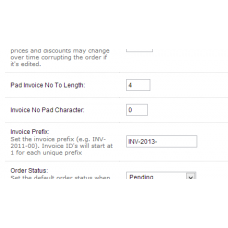 Invoice ID Length